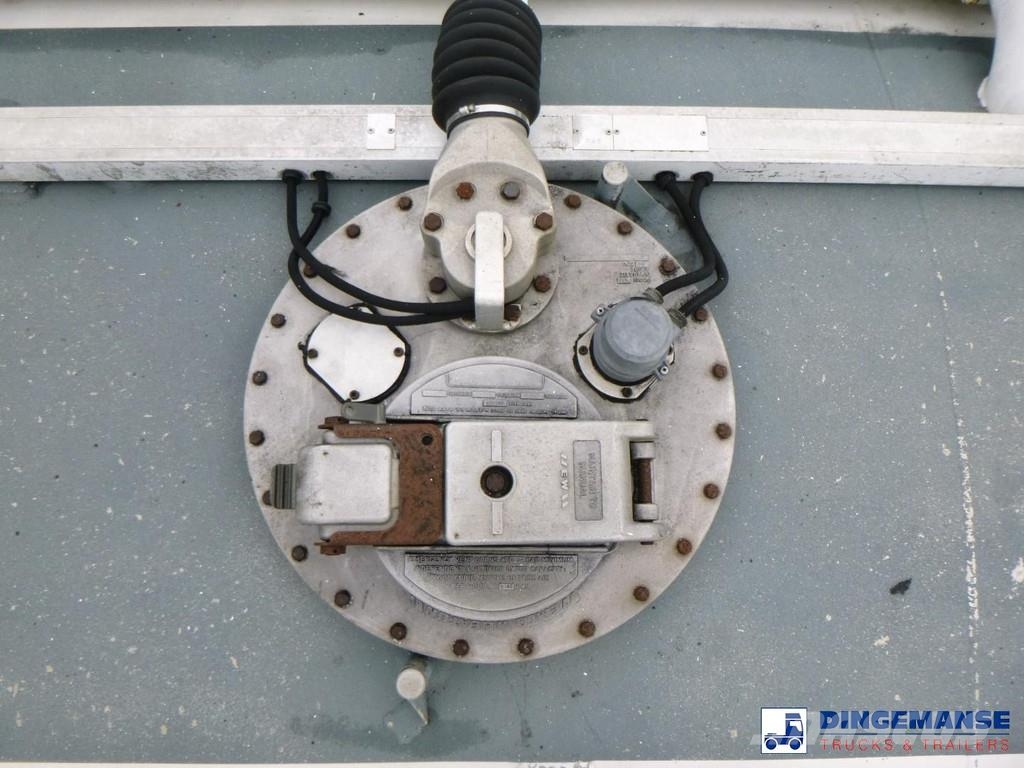 Merceron Fuel tank alu 39.9 m3 / 9 comp Tankopleggers