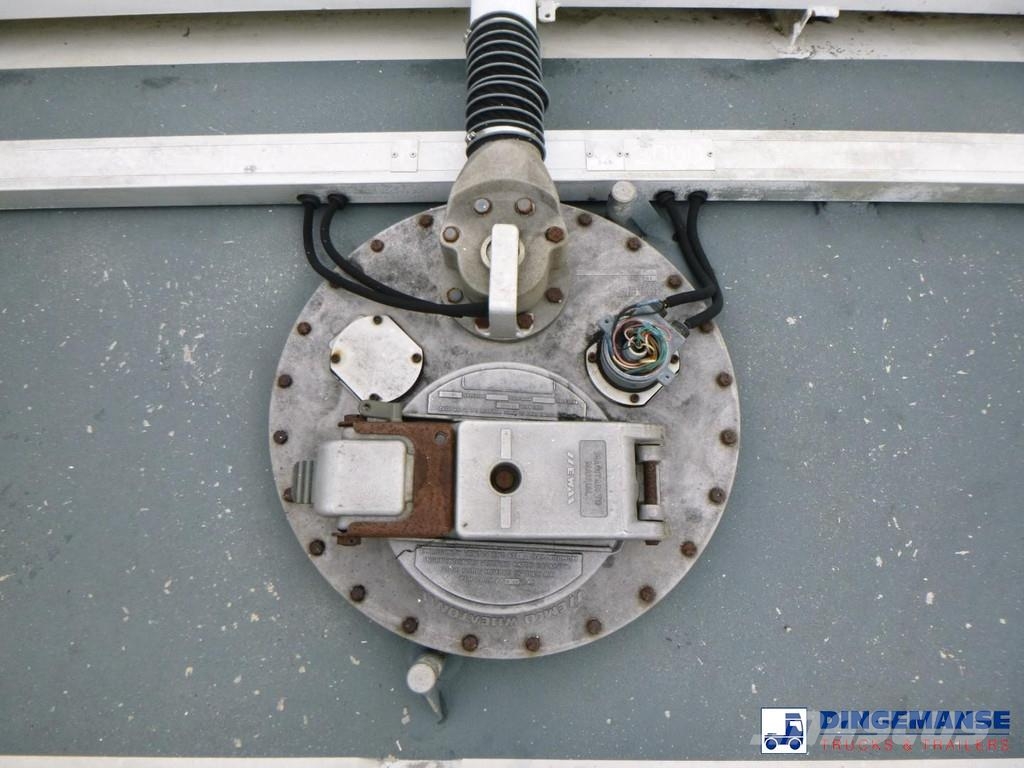 Merceron Fuel tank alu 39.9 m3 / 9 comp Tankopleggers
