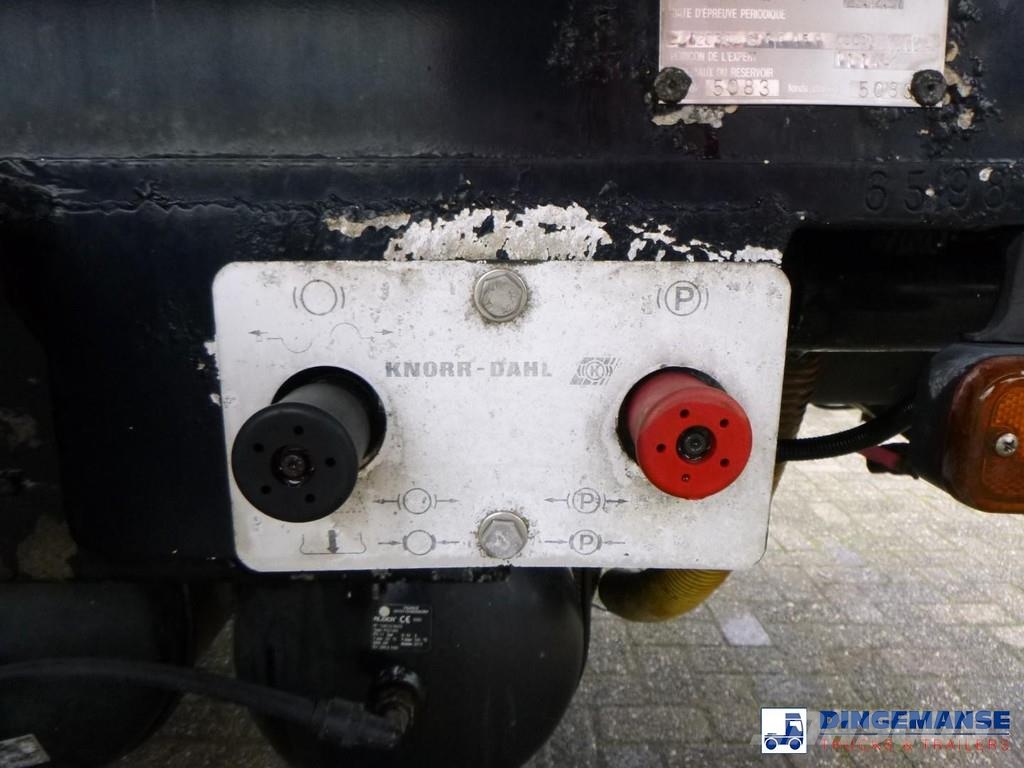 Merceron Fuel tank alu 39.9 m3 / 9 comp Tankopleggers