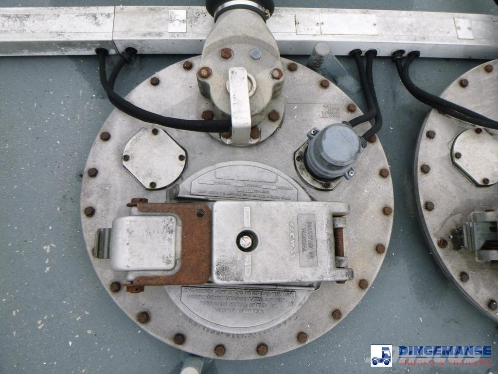 Merceron Fuel tank alu 39.9 m3 / 9 comp Tankopleggers