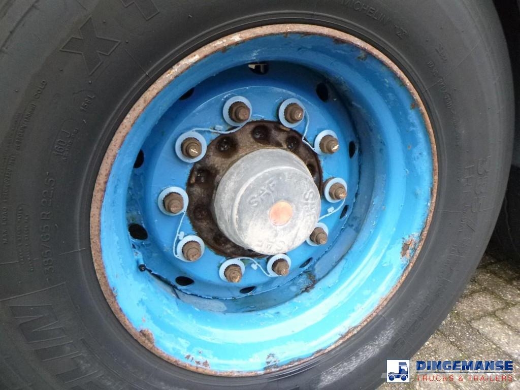 Merceron Fuel tank alu 39.9 m3 / 9 comp Tankopleggers
