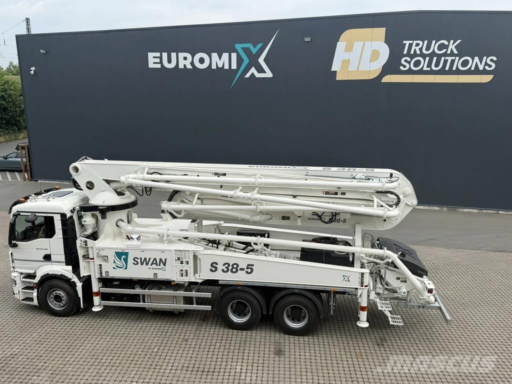 MAN TGS 26.520 SWAN TSP 38-5 160RZ ( 38m ) Бетононасосы