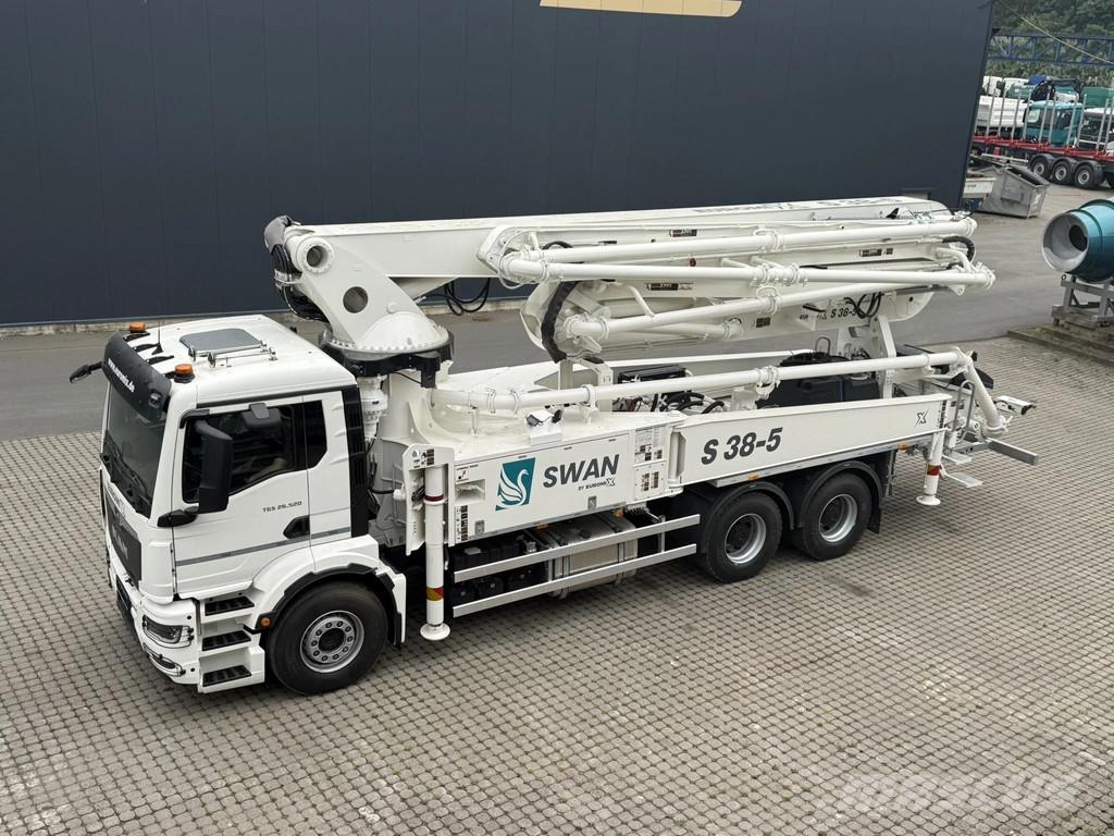 MAN TGS 26.520 SWAN TSP 38-5 160RZ ( 38m ) Bombas de concreto
