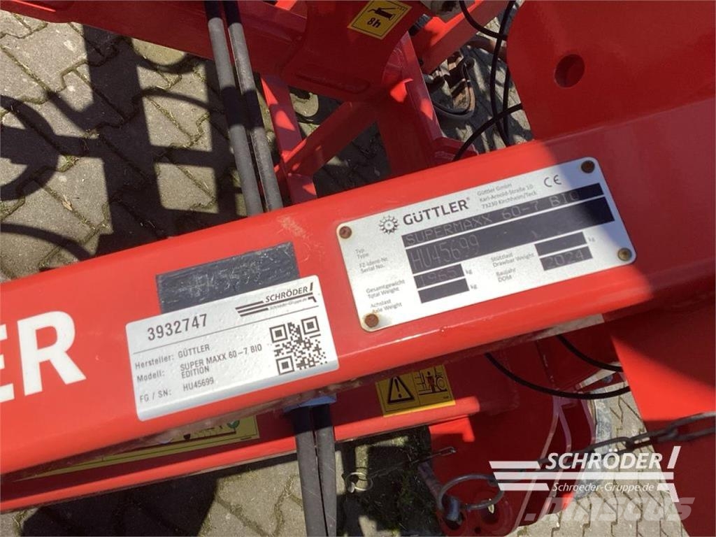 Güttler SUPER MAXX 60-7 BIO EDITION Coltivatori