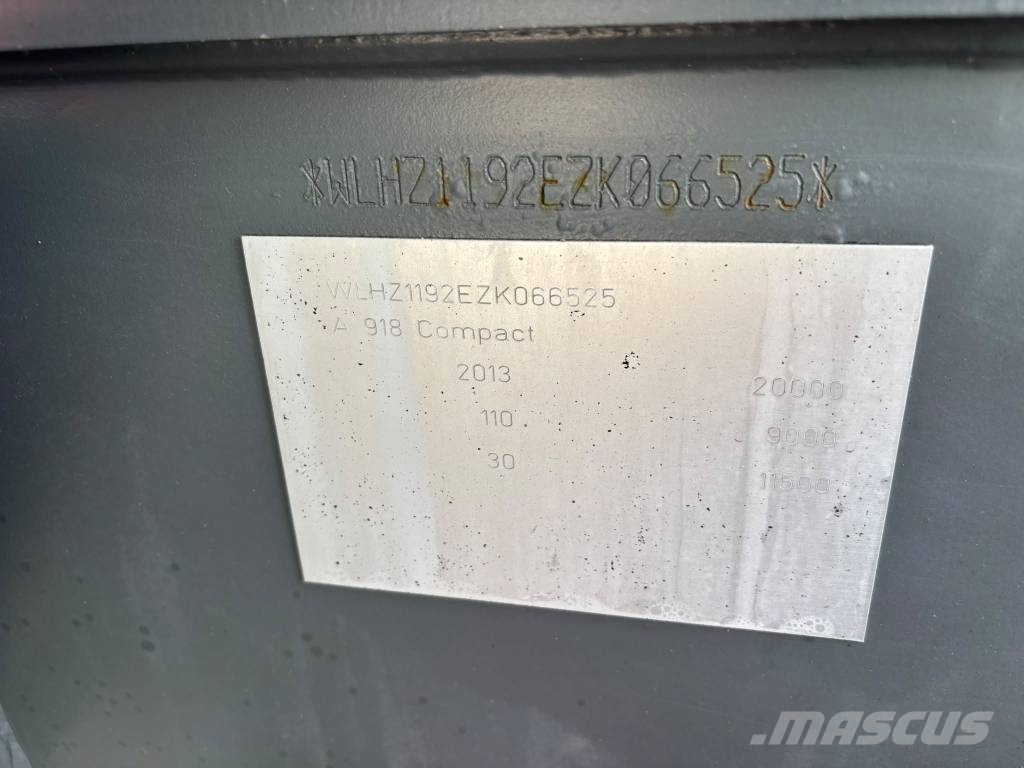Liebherr A 918 Comp Wielgraafmachines