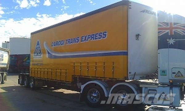 Freighter dropdeck 45ft Over all length Curtain sider semi-trailers