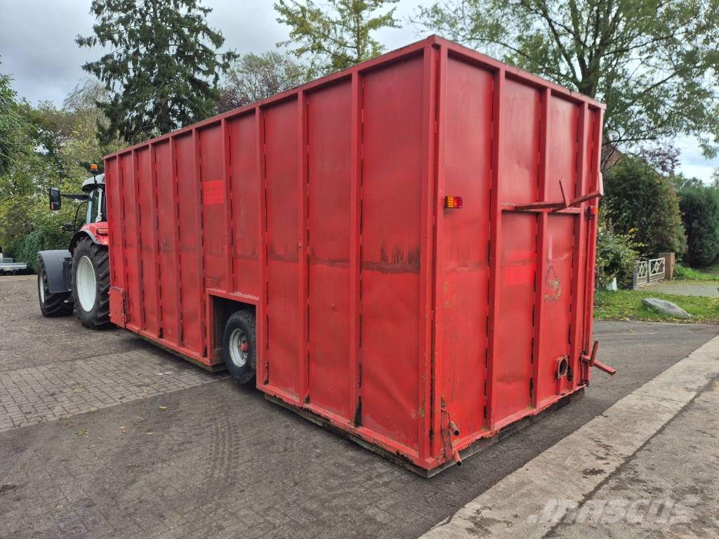 Mestcontainer 47m³ Kalové cisterny