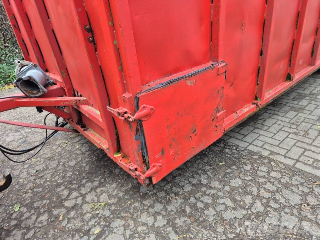 Mestcontainer 47m³ Kalové cisterny
