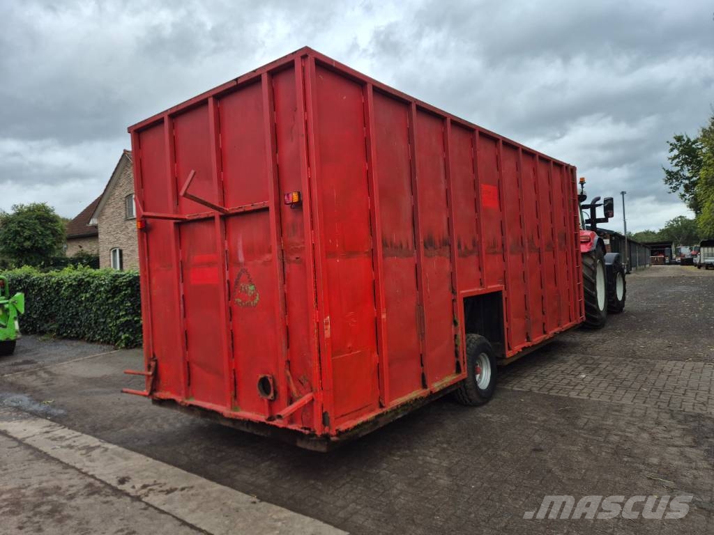 Mestcontainer 47m³ Kalové cisterny
