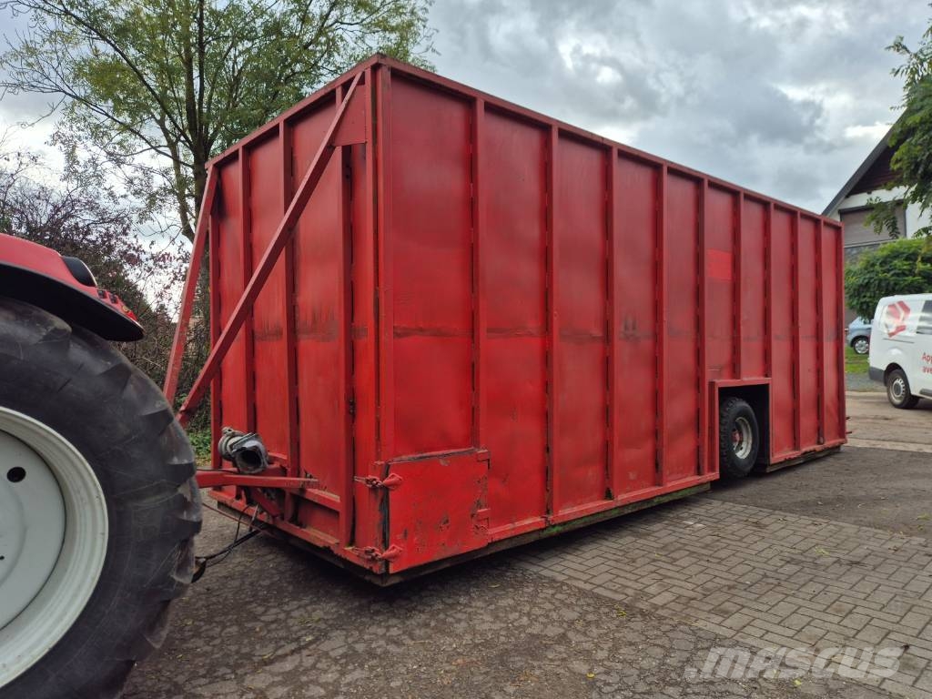 Mestcontainer 47m³ Kalové cisterny