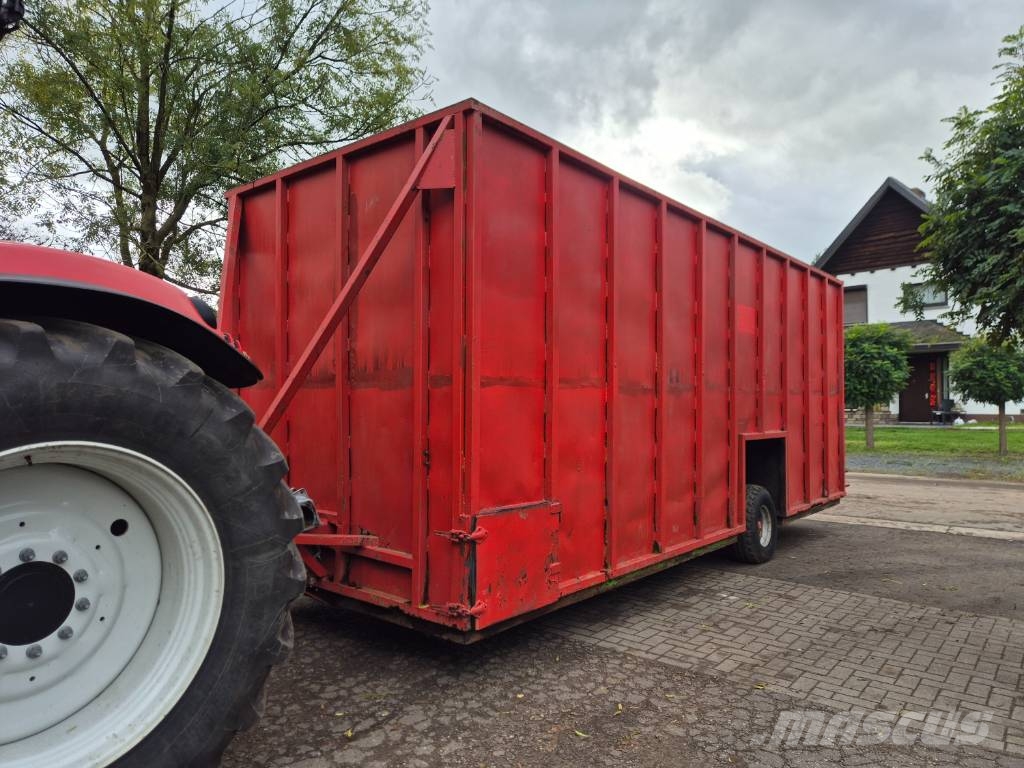 Mestcontainer 47m³ Kalové cisterny