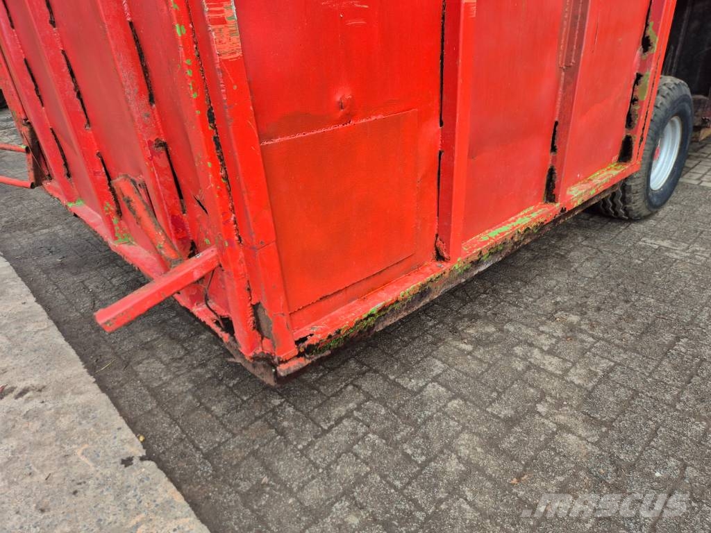 Mestcontainer 47m³ Kalové cisterny