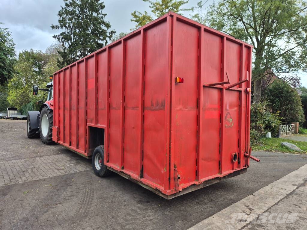 Mestcontainer 47m³ Kalové cisterny