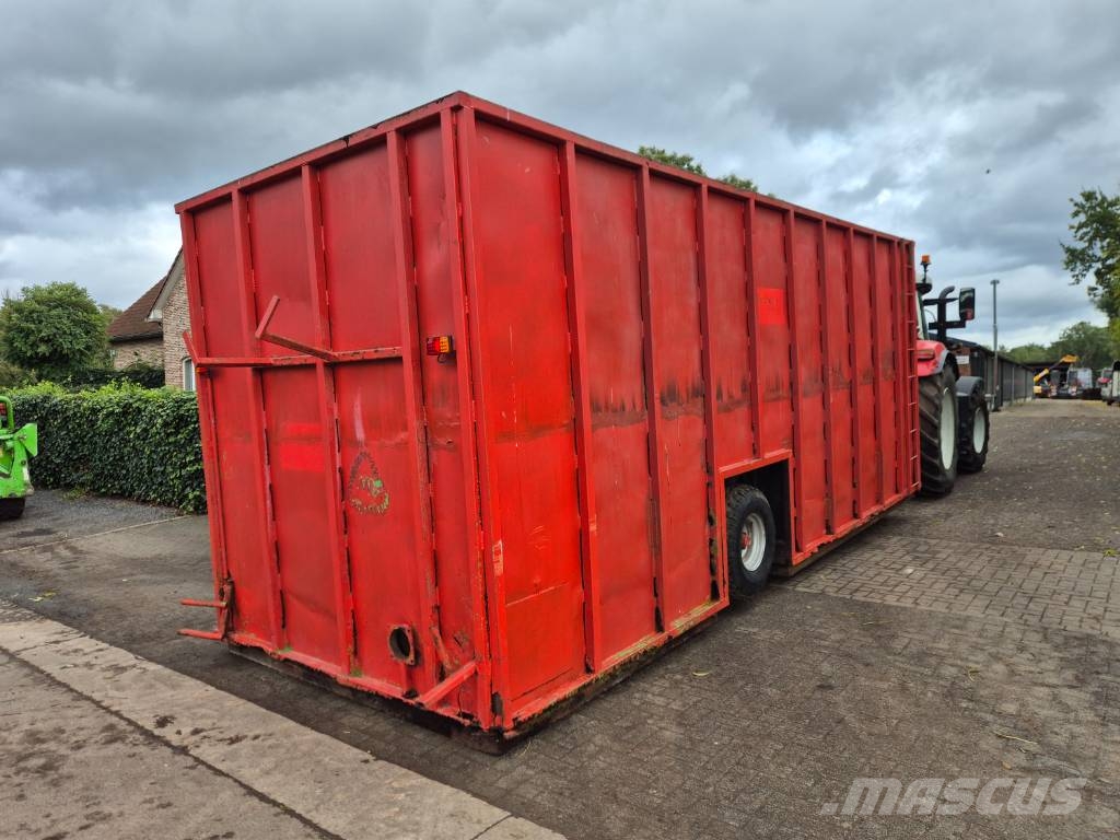 Mestcontainer 47m³ Kalové cisterny