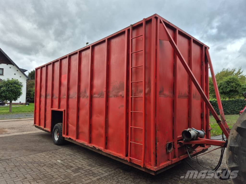 Mestcontainer 47m³ Kalové cisterny