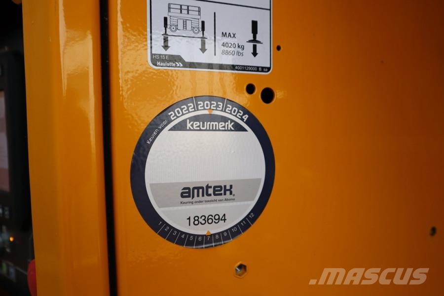 Haulotte HS15EPRO Valid Inspection, Full Electric 4x4 Drive Saksilavat