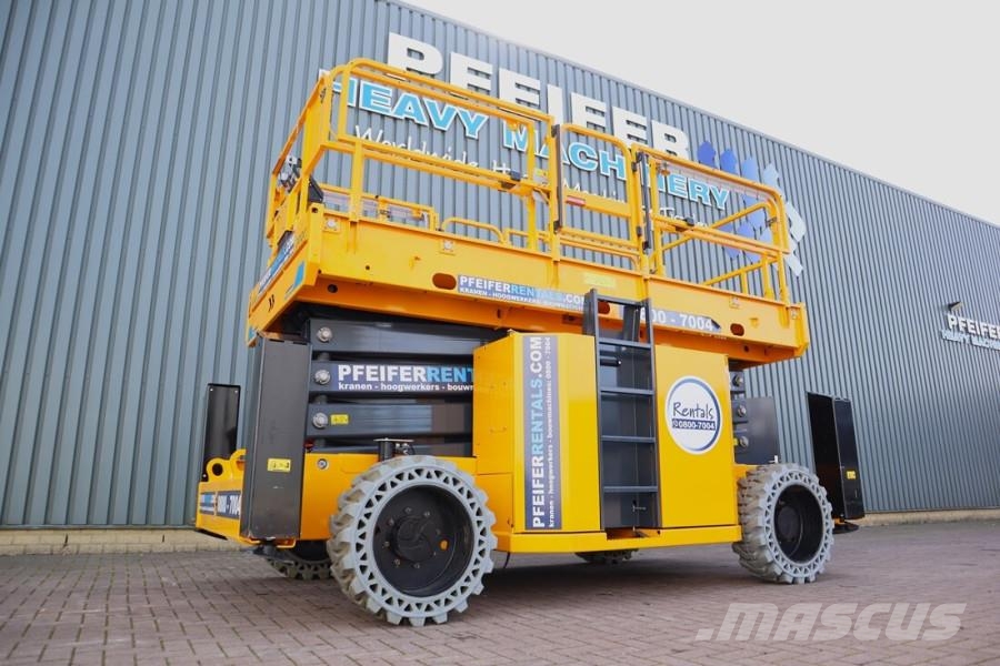 Haulotte HS15EPRO Valid Inspection, Full Electric 4x4 Drive Saksilavat