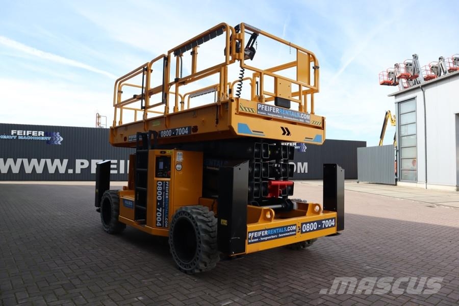 Haulotte HS15EPRO Valid Inspection, Full Electric 4x4 Drive Saksilavat