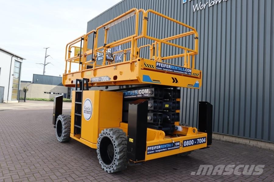 Haulotte HS15EPRO Valid Inspection, Full Electric 4x4 Drive Saksilavat