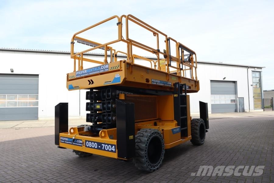 Haulotte HS15EPRO Valid Inspection, Full Electric 4x4 Drive Saksilavat