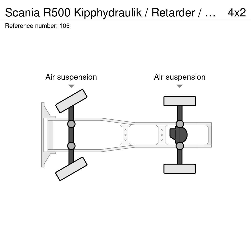 Scania R500 Kipphydraulik / Retarder / Euro6D Tahače