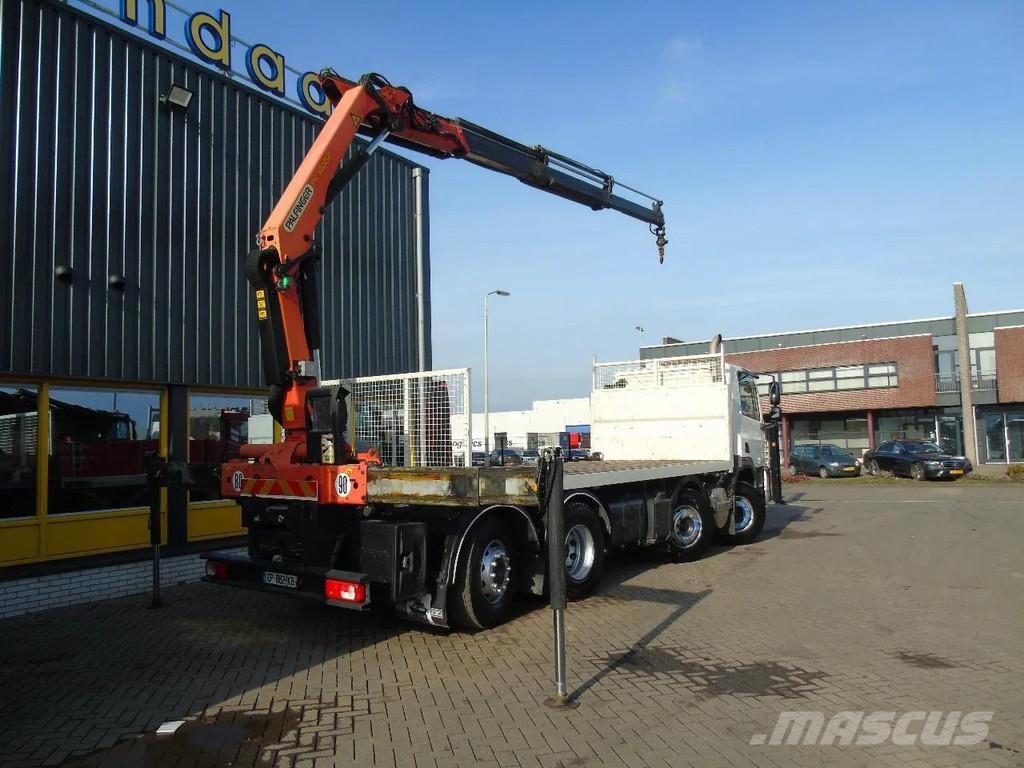 DAF CF 85.410 + 8X2 + PALFINGER 16002 +EURO 5 + REMOTE Grúas todo terreno