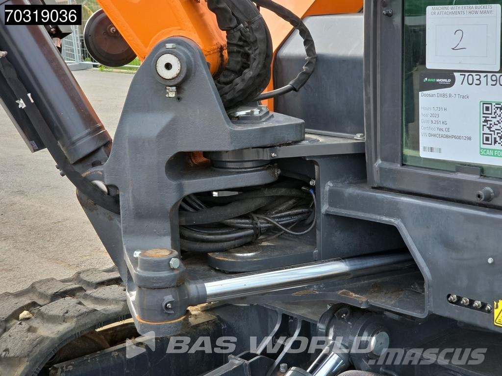 Doosan DX85 R-7 A/C Minigraafmachines < 7t