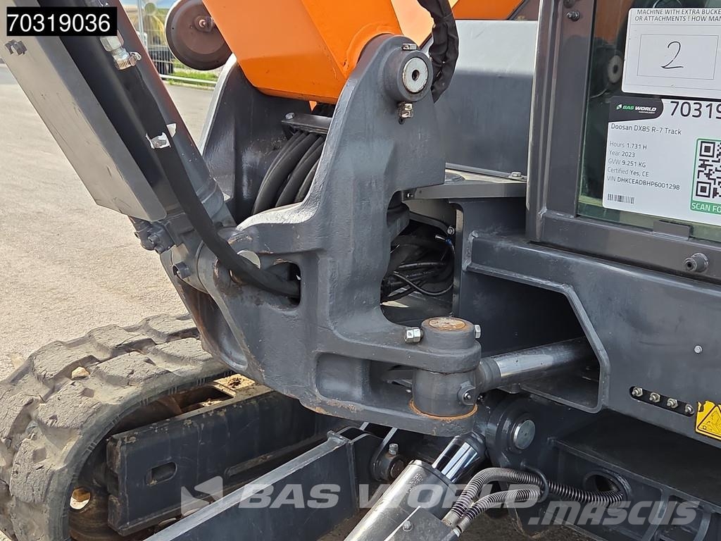 Doosan DX85 R-7 A/C Minigraafmachines < 7t