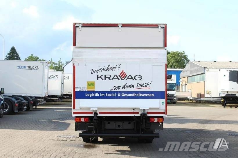 Mercedes-Benz Atego 1221 –FURGON- F-002 Camiones con caja de remolque