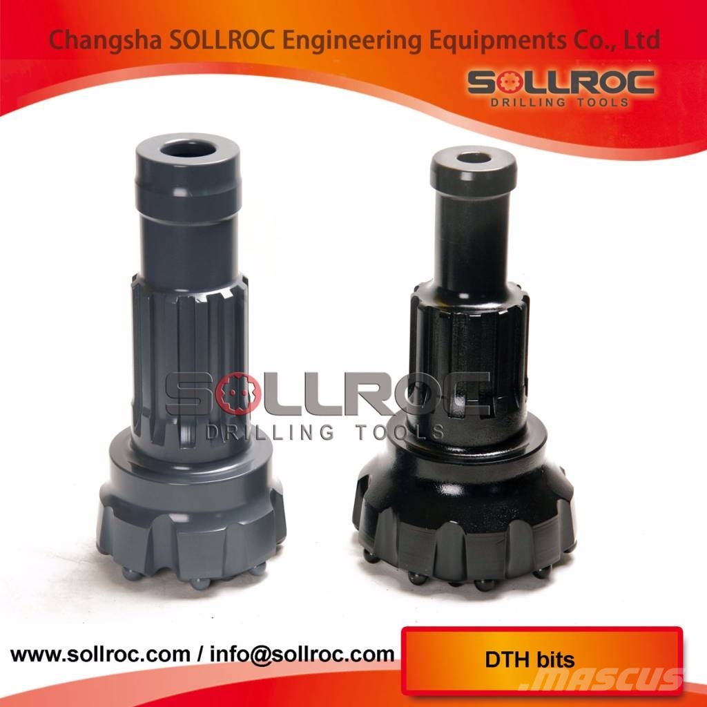 Sollroc DTH bit DHD360, COP64, M60, SD6, QL60 Комплектуючі і запасні частини для бурових установок