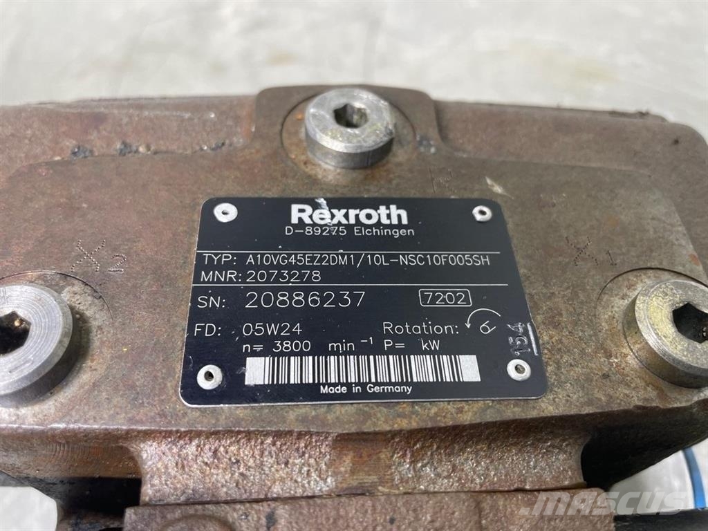 Rexroth A10VG45EZ2DM1/10L-R902073278-Drive pump/Fahrpumpe Hidráulica