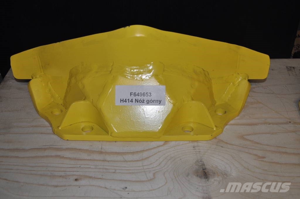 John Deere H414 F649653 Nóż górny stały H414/415 Langetuspead