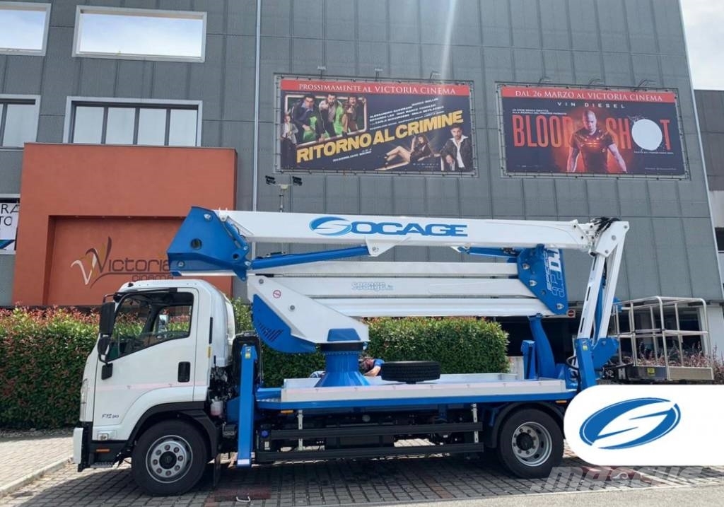 Socage ForSte 32DJ Speed Ανυψωτήρες με τηλεσκοπικό βραχίονα