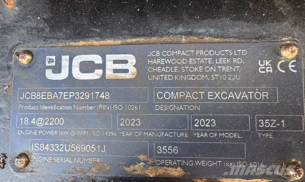 JCB 56 Z-2 Mini bageri <7t
