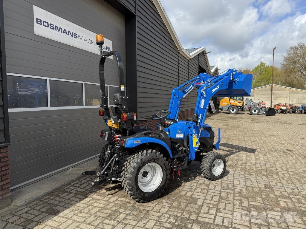 Solis 26 HST minitractor met frontlader BJ 2024 43 uur Traktory