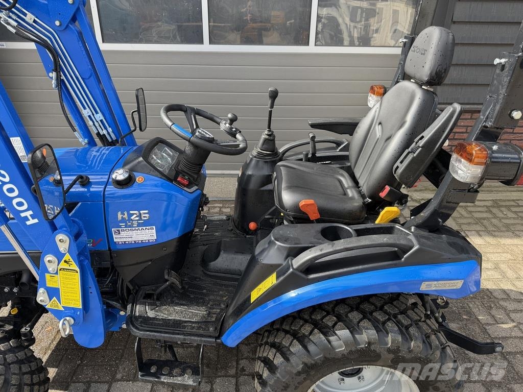 Solis 26 HST minitractor met frontlader BJ 2024 43 uur Traktory