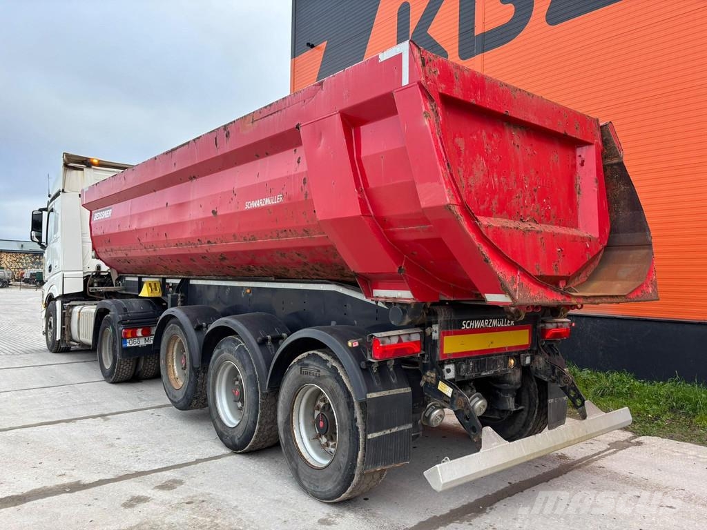 Schwarzmüller K-Serie BOX L=7386 mm Semi-reboques basculantes