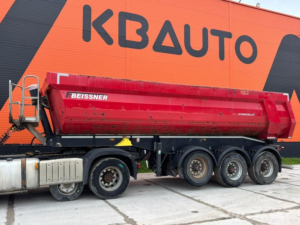 Schwarzmüller K-Serie BOX L=7386 mm Semi-reboques basculantes