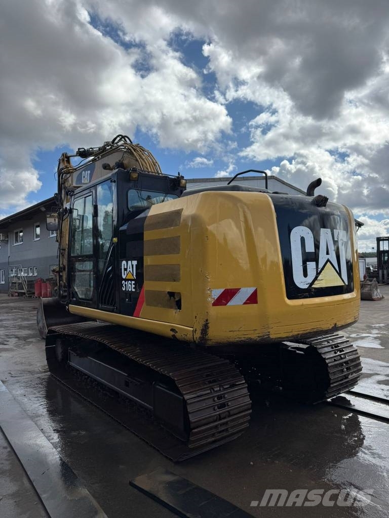 CAT 316 EL ** BJ.2012 * 9961H/SW/Klima/Hammerleitung 履带挖掘机