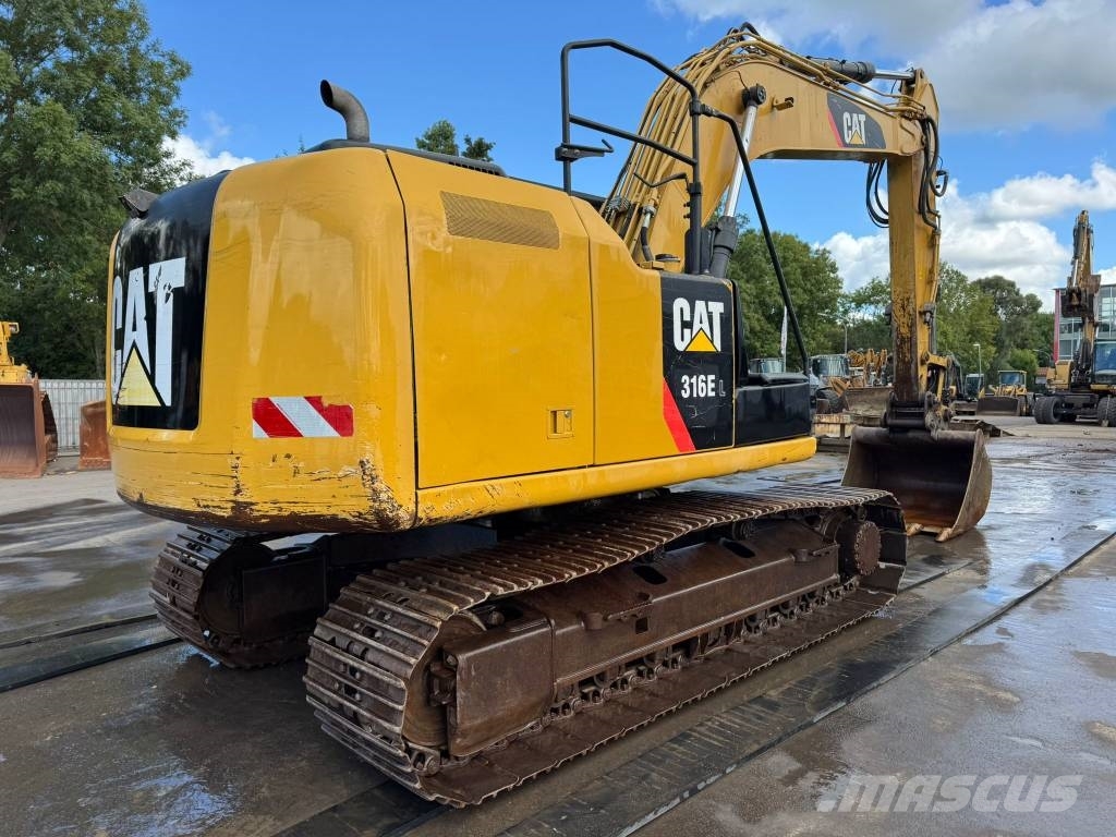 CAT 316 EL ** BJ.2012 * 9961H/SW/Klima/Hammerleitung 履带挖掘机