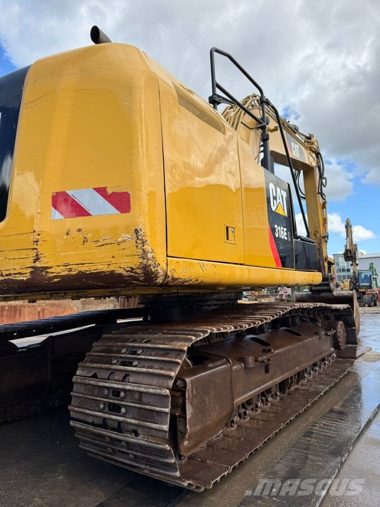 CAT 316 EL ** BJ.2012 * 9961H/SW/Klima/Hammerleitung 履带挖掘机