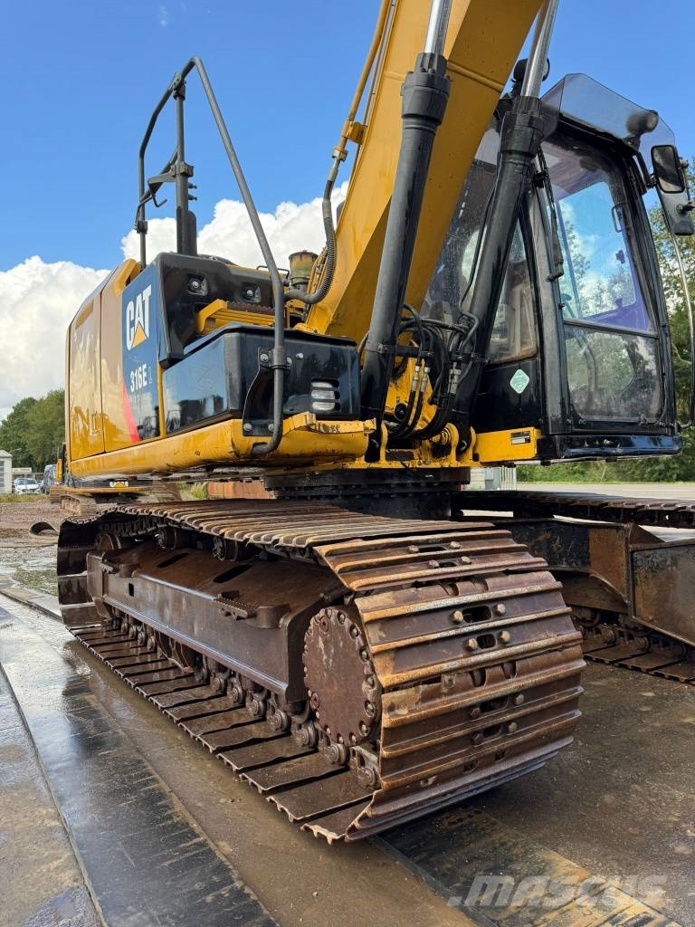 CAT 316 EL ** BJ.2012 * 9961H/SW/Klima/Hammerleitung 履带挖掘机