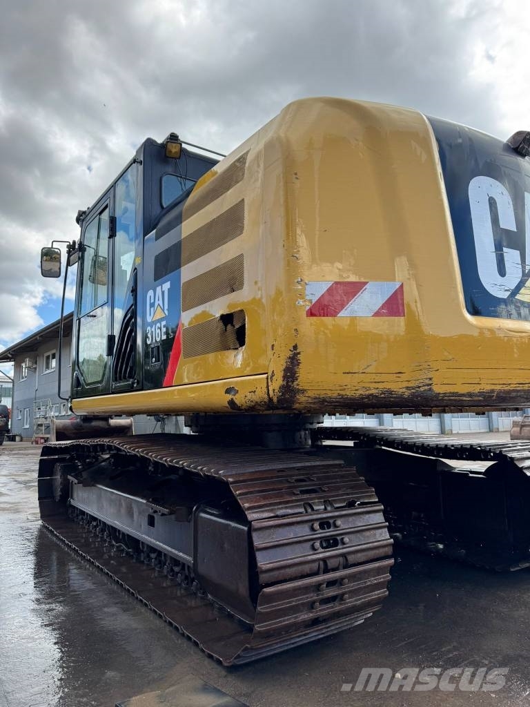 CAT 316 EL ** BJ.2012 * 9961H/SW/Klima/Hammerleitung 履带挖掘机