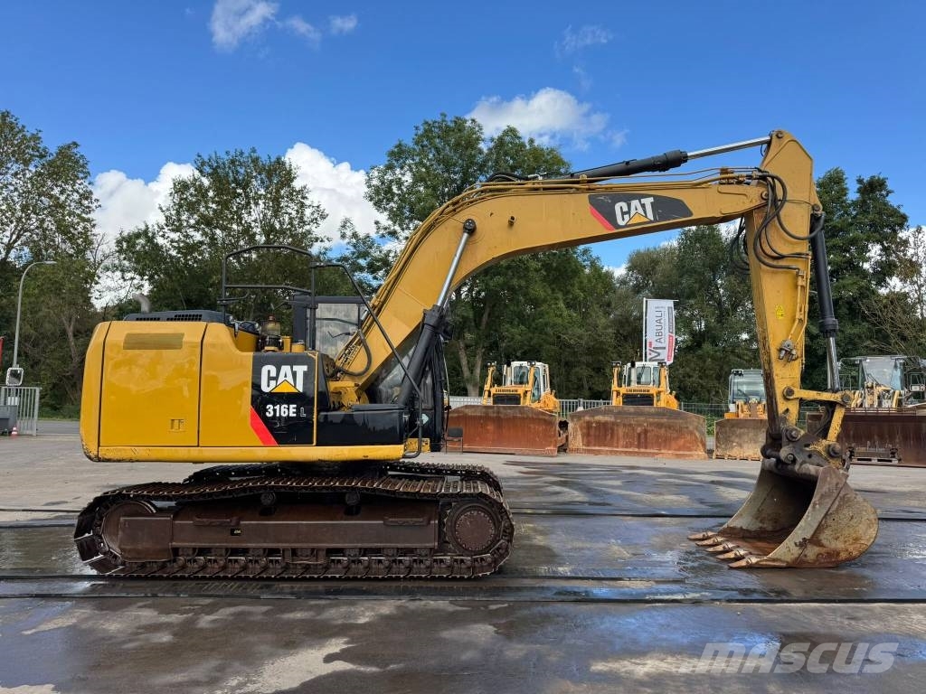 CAT 316 EL ** BJ.2012 * 9961H/SW/Klima/Hammerleitung 履带挖掘机