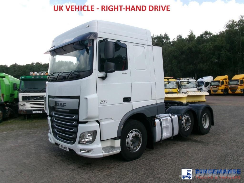 DAF XF 460 6X2 Euro 6 RHD + Hydraulics وحدات الجر