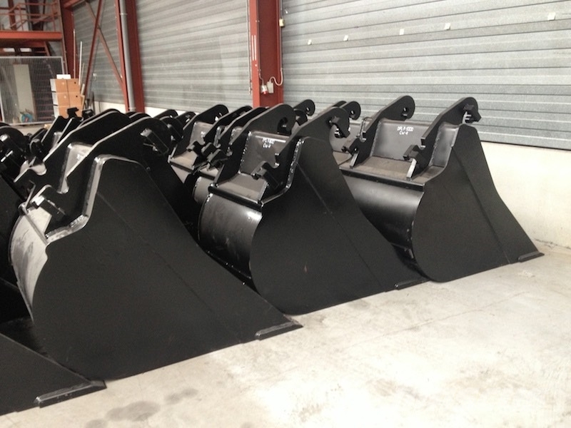 Verachtert graafbakken CW10/30/40/45/55 Buckets