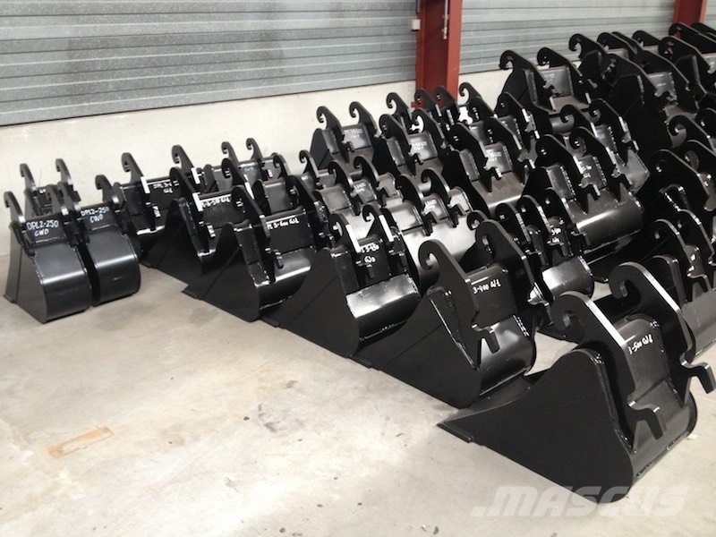 Verachtert graafbakken CW10/30/40/45/55 Buckets