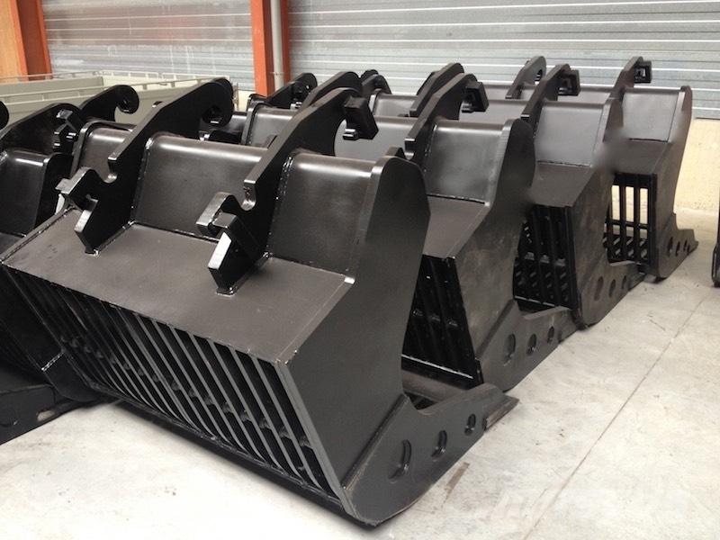 Verachtert graafbakken CW10/30/40/45/55 Buckets