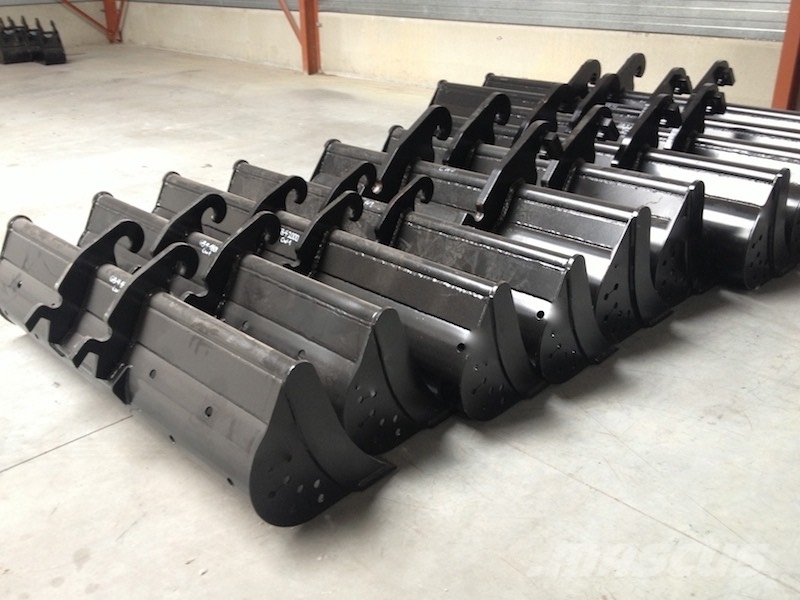 Verachtert graafbakken CW10/30/40/45/55 Buckets