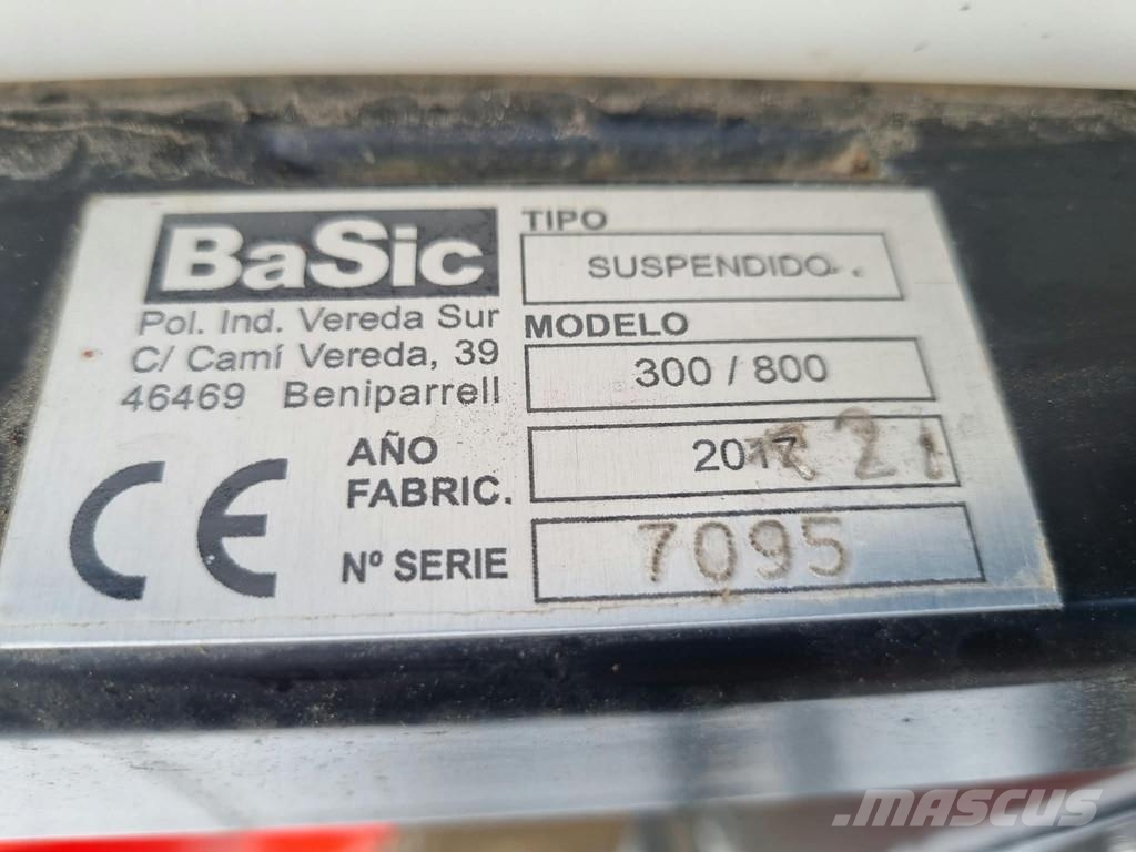 Basic Suspendido 300/800 Slepesprøyter